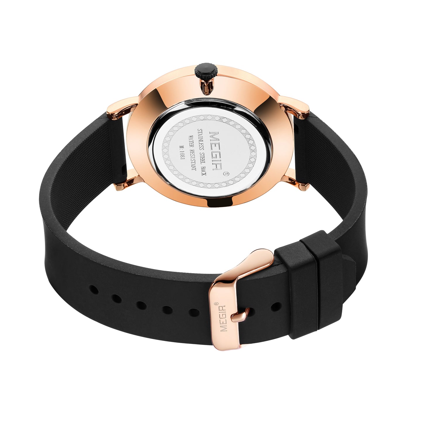 MEGIR Luxury Big Dial Mens Watch Fashion Quartz Casual Sport Wristwatch for Men Waterproof Week Date Display Clock Reloj Hombre
