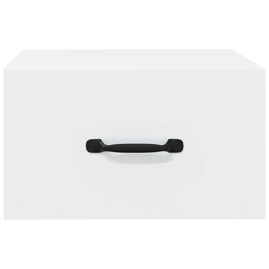 NNEVL Wall-mounted Bedside Cabinets 2 pcs White 35x35x20 cm