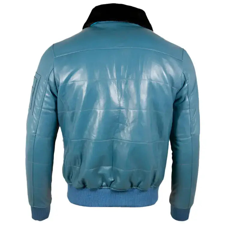 Men’s Real Leather Pilot Aviator Fashion Jacket