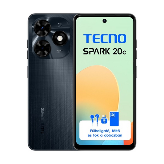 Smartphone Tecno Spark 20C 4 GB / 128 GB 4G (LTE) černý (10046953)