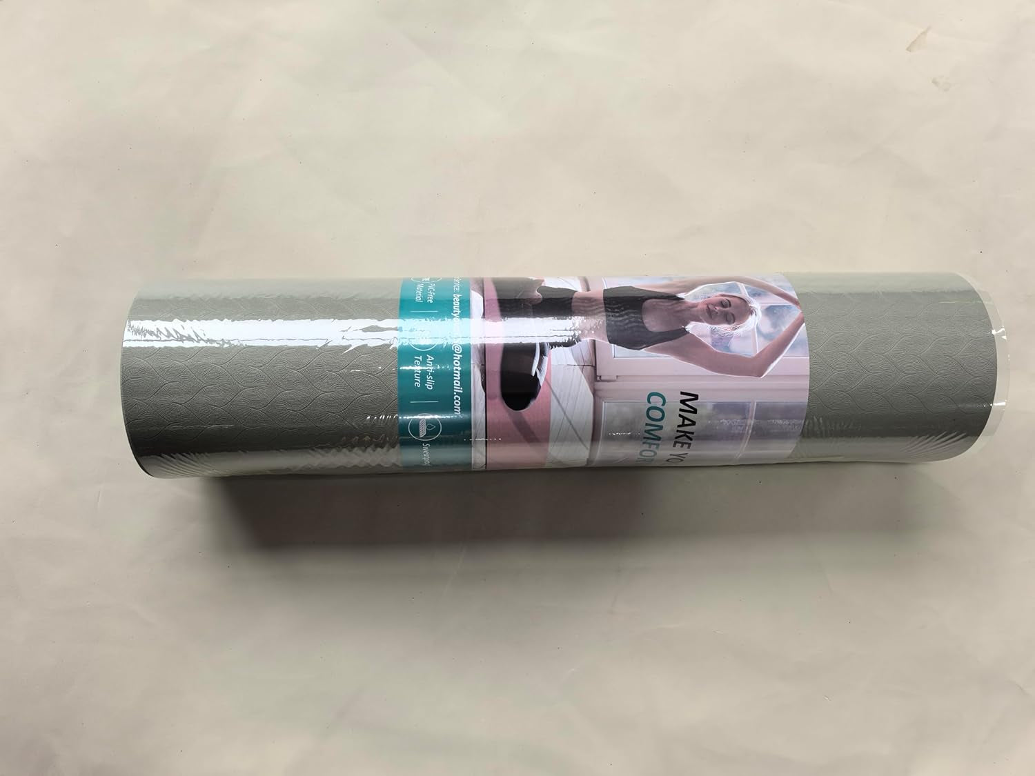 BEAUTYOVO Professional TPE Yoga Mat with Strap - Extra Thick 1/3 Inch Double-Sided Non-Slip Design for Yoga, Pilates, and Floor Exercises for Men and Women
