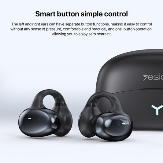 NNEDSZ Wireless Ear Clip Earphone With Bluetooth 5.3 For Air Conduction