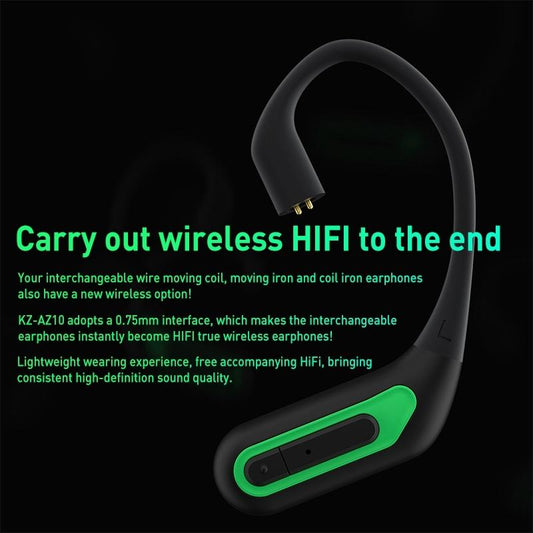 NNEDSZ Wireless Bluetooth Headset With Interface Adaptation - Black