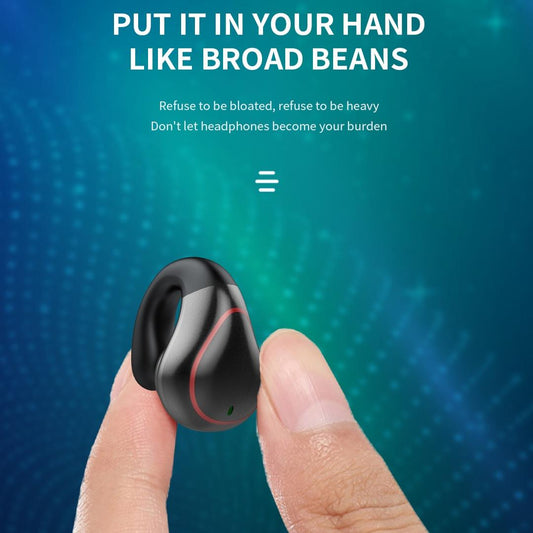 NNEDSZ Wireless Bone Conduction Earphone With Bluetooth 5.0