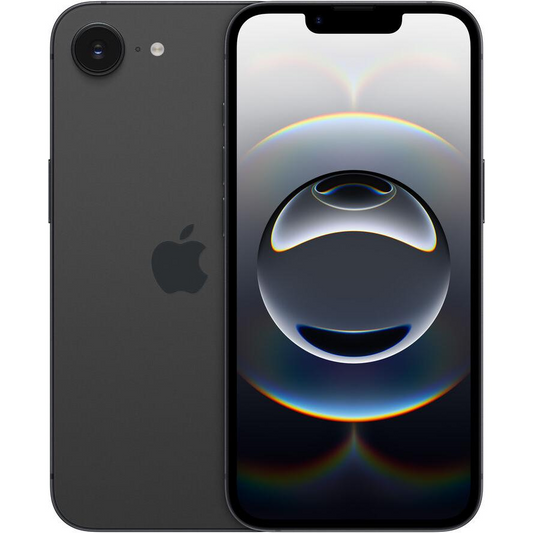 Apple iPhone 16e 8/128GB 5G Dual SIM Okostelefon - Fekete (MD1Q4ZD/A)